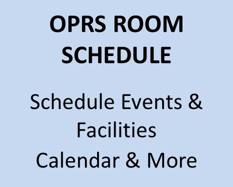 OPRS Room Schedule